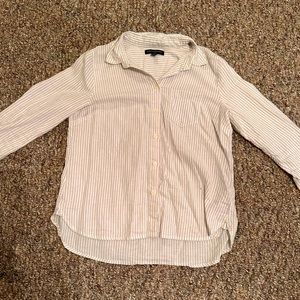 Womens Fit Size S Banana Republic Button Down Top